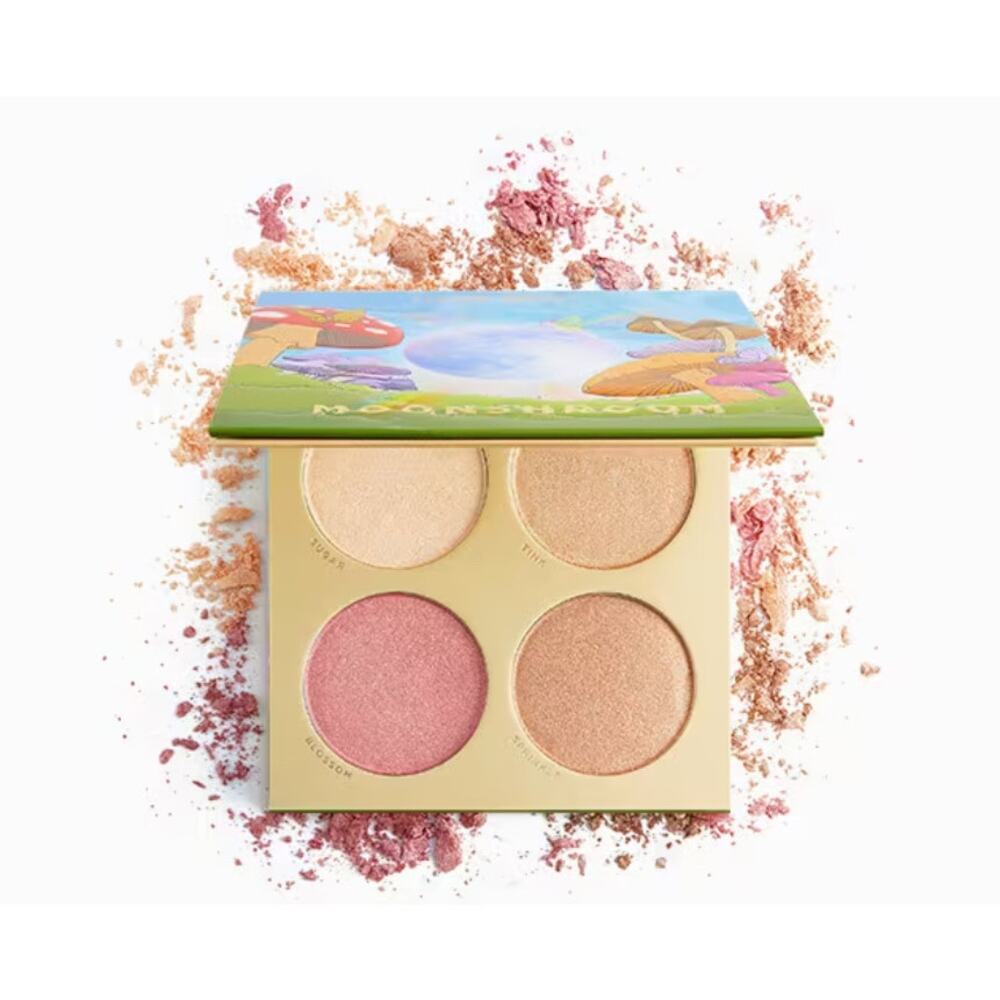 LUNAR BEAUTY Moonshroom Highlighter Palette BNIB‎